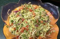 Zippy Zucchini and Avocado Salad