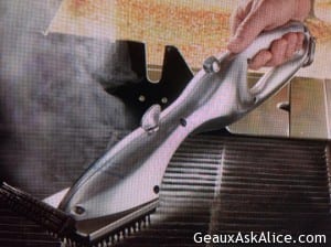 Stainless Steel Steam Cleaning Brush! 