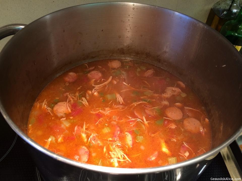 The Gumbo is ready!!!