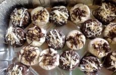 Yummy Ritz Crackers and Peanut Butter Bites Dipped in Chocolate