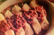 Alice's Spinach Manicotti