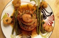 Salmon Fillet Rolls Stuffed with Spinach Madeline