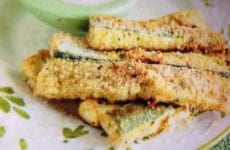 Parmesan Zucchini Strips