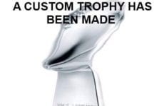 Here Is The Super Bowl Trophy For The New England Patriots - Just In Case They Win!!!!!