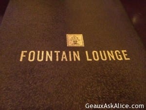 Fountain Lounge