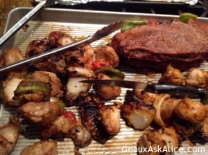 grilled veggies, etc