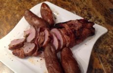 Grilled Bacon-Wrapped Jalapeño Stuffed Pork Tenders