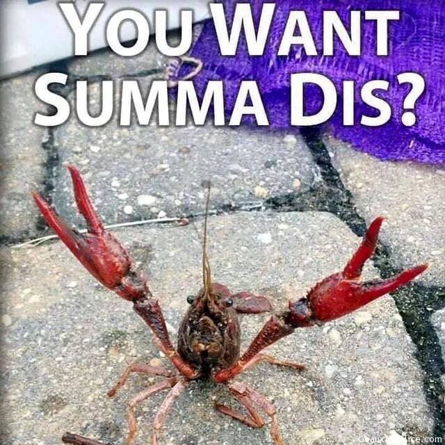 You want somma dis???