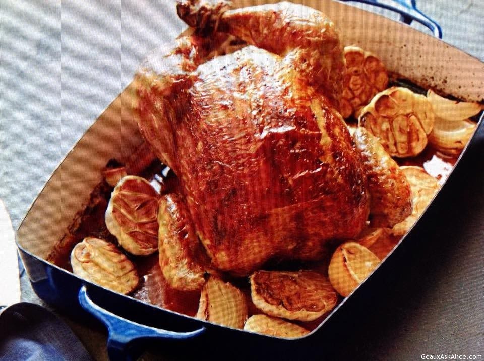 Oven Roasted Garlic Chicken