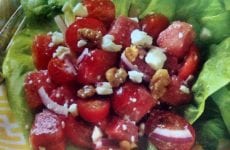 Zesty Watermelon- Tomato Salad