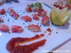 Appetizers, Lobster Bisque, Escargot, Lobster and Snow Crab Platters 2