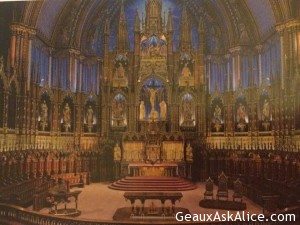 Attended the French Mass yesterday at the Basilique Notre Dame! Most beautiful thing I have ever seen!