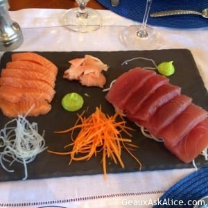 Rest of lunch today! Sushi of all shapes colors and flavors. Divine!3
