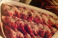 Beefy Tomato Jumbo Stuffed Shells