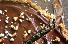 Dreamy Chocolate Tart with Pretzel Crust