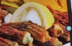 Roaring Roasted Okra