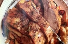 Roasted Rack of Veal with Root Veggies