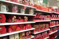 Well well look what Wal Mart has all set up already! Unbelievable!