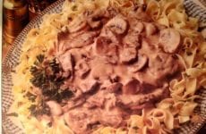 Classic Beef Stroganoff with Parslied Potatoes