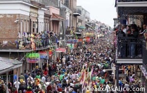 Having a few friends over to celebrate Mardi Gras!