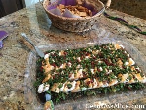 Daughter in law Nicole had a little pre ball spread! She is amazing!3