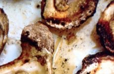 Grilled Oysters with Spicy Herb Butter