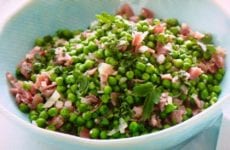 Peas and Prosciutto