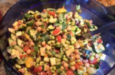 Veggie, Edamame And Chickpea Medley Salad