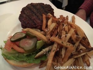 Cobb Salad and Burger!1