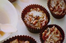 Bread Pudding Cups with Bourbon Sauce