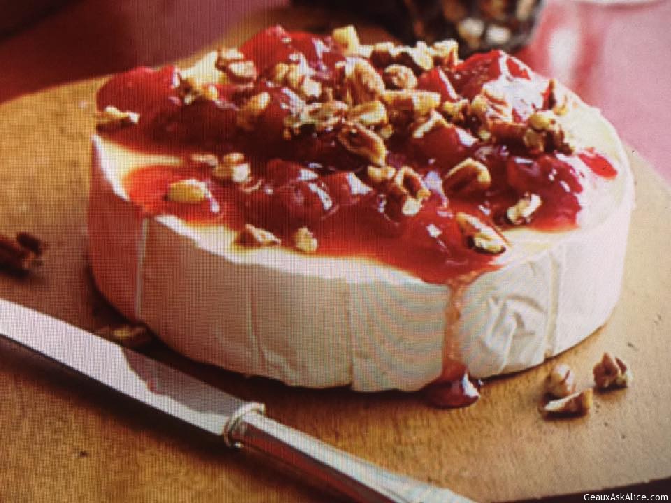 Delightful Cherry-Pecan Brie