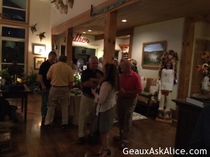 Some of the wonderful guests last night!1