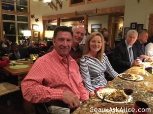 Some of the wonderful guests last night!