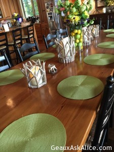 Table ready to Geaux !