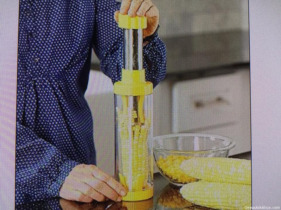 Today's Gadget from E's Kitchen in Lafayette, LA is the fabulous Corn Shucker!