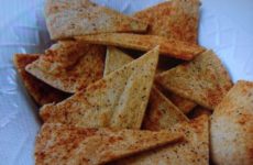 Home-made Pita Crisps