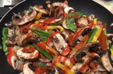 Spicy Chicken and Beef Medley Stir-Fry