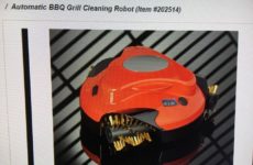 Automatic BBQ Grill Cleaning Robot