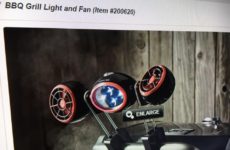 BBQ GRILL LIGHT AND FAN