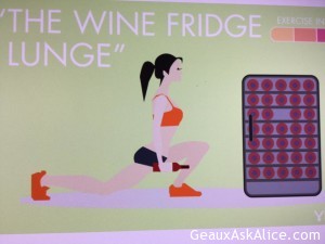 the wine lunge