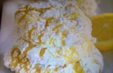 Lemony Crinkle Cookies