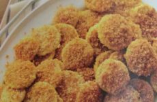 Baked Parmesan Crusted Squash Rounds