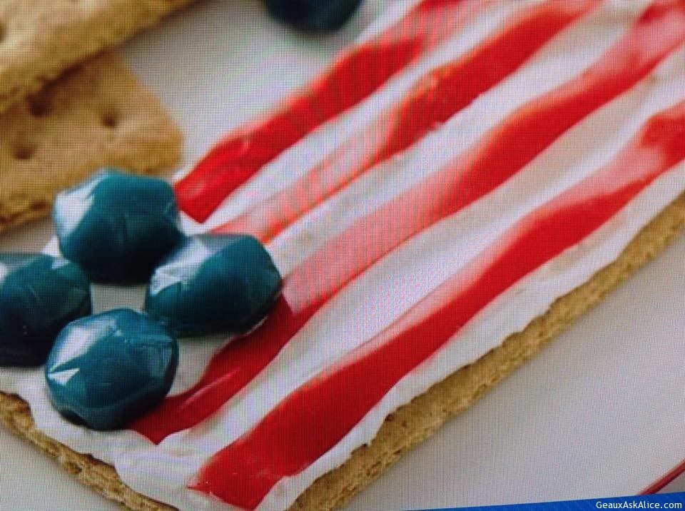 Fruity Stars and Stripes Flag