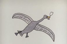 My Grandfather always said u could follow a bird's flight when a storm was approaching!