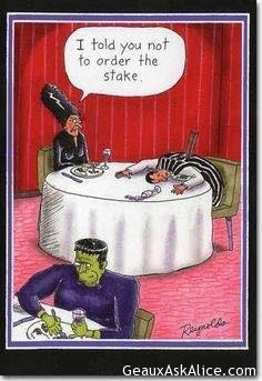 Careful how u order during creepy October days!