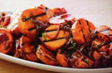 Caramelized Onion and Sweet Potato Salad