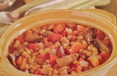 Crock-Pot Lentil and Portabella Soup