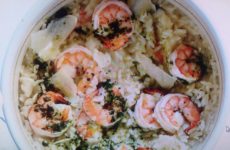Easy Baked Shrimp Risotto