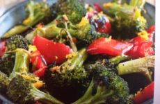 Asian Roasted Broccoli and Peppers