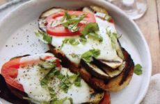 Cheesy Grilled Eggplant Sandwiches